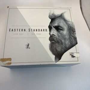 Caldwell Eastern Standard Corretto Empty Wooden Cigar‎ Box 7x6.25x2.75